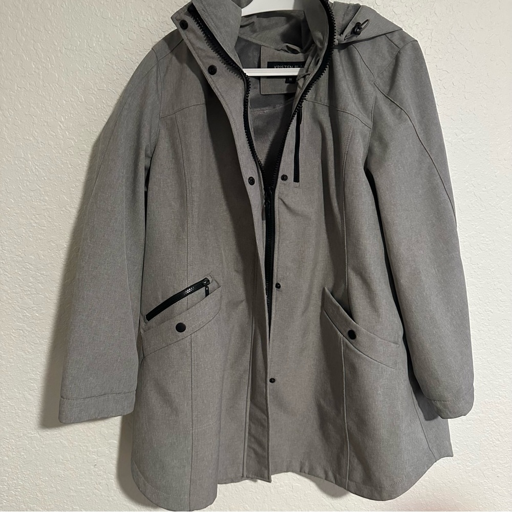 Kristen Blake Charcoal Utility Jacket